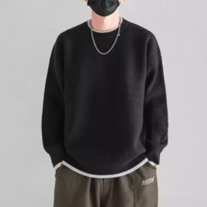 Couples Loose-fitting Bottoming Shirt